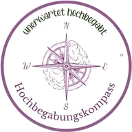 Logo Hochbegabungskompass, eingetragene Marke