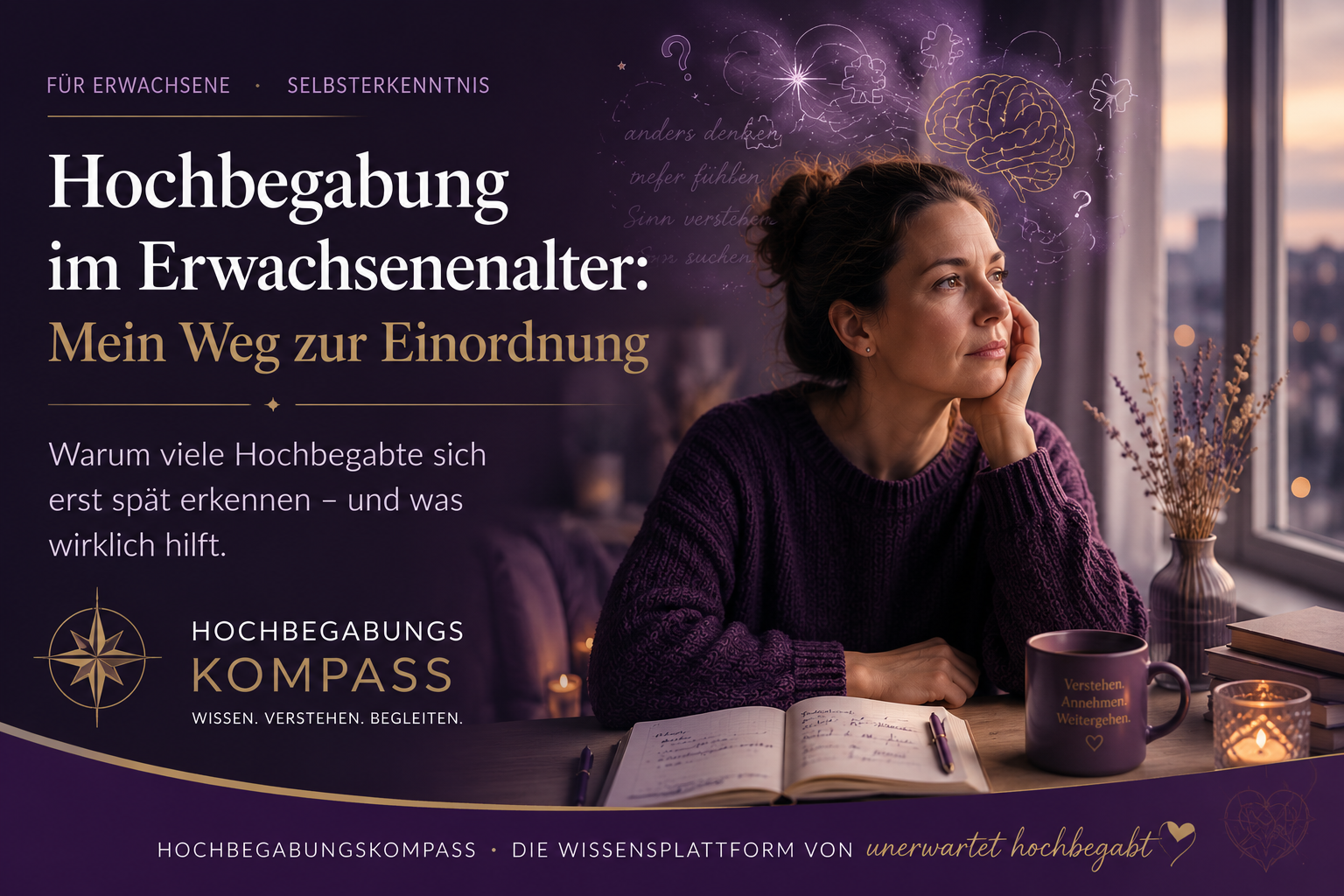 Hochbegabung bei Erwachsenen erkennen: Warum viele sich erst spät selbst verstehen