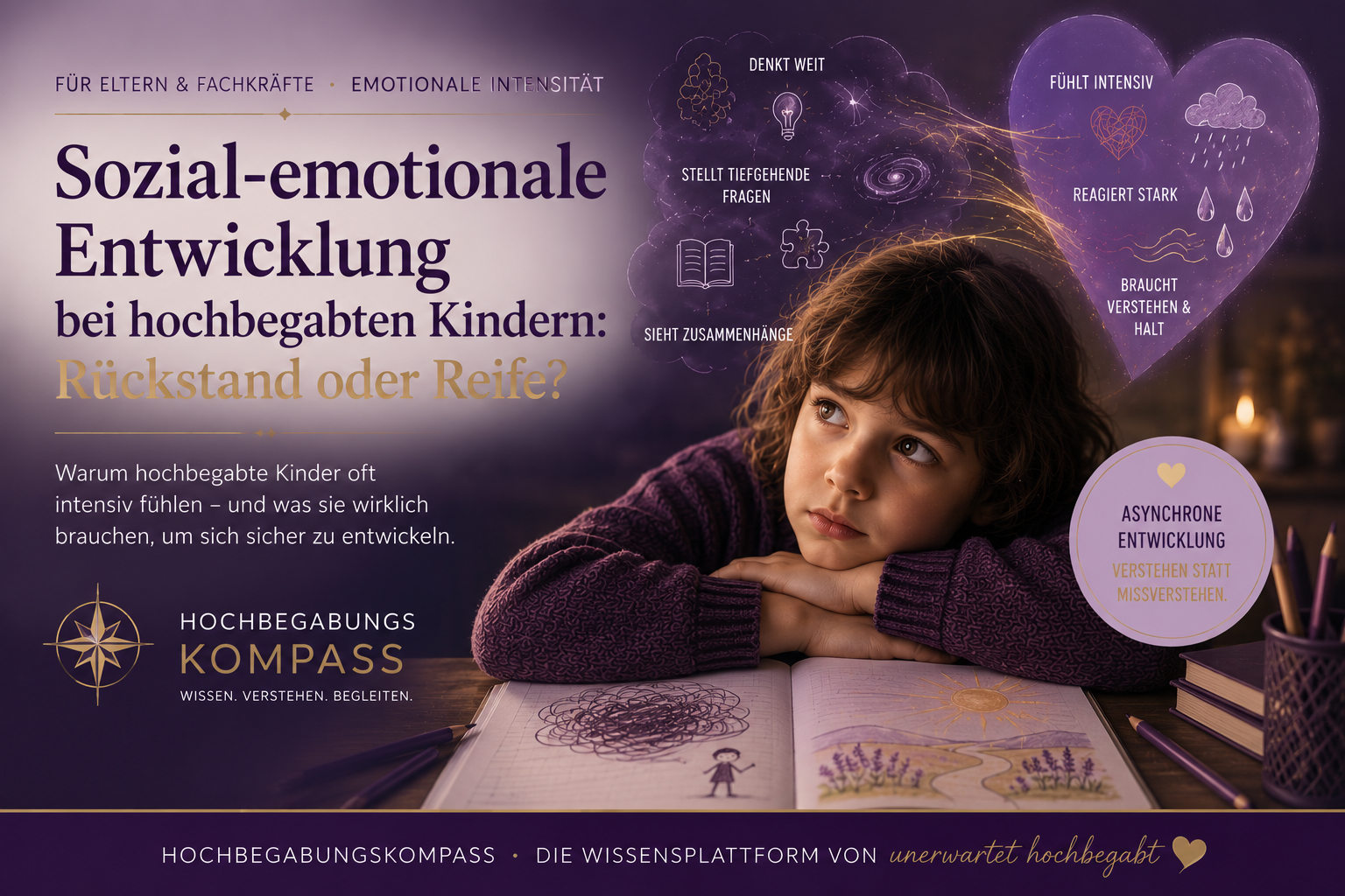 Sozial-emotionale Entwicklung bei hochbegabten Kindern: Rückstand oder Reife?
