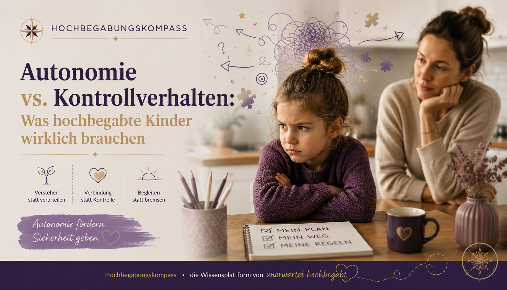 Autonomie vs. Kontrollverhalten: Was hochbegabte Kinder brauchen