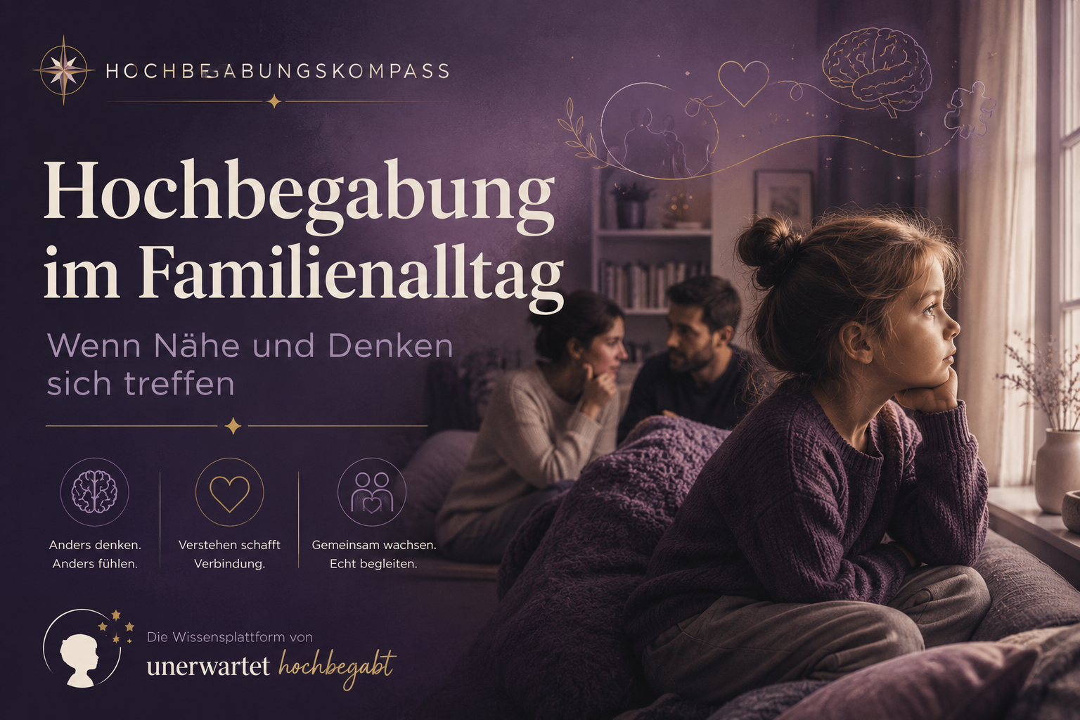 Hochbegabung im Familienalltag: Wenn Nähe und Denken sich treffen