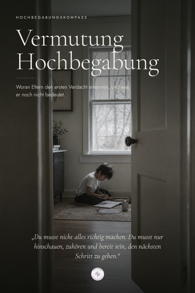 Cover: Vermutung Hochbegabung